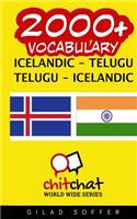 2000+ Icelandic - Telugu Telugu - Icelandic Vocabulary