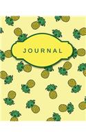 Journal (Yellow Pineapples)