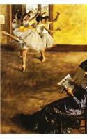 "Ballet Class the Dance Hall" by Edgar Degas - 1880: Journal (Blank / Lined)