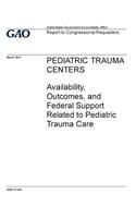 Pediatric trauma centers
