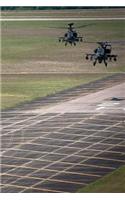 Apache Army Helicopters Notebook