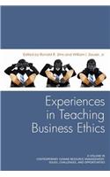 Experiences in Teaching Business Ethics