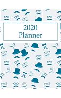 2020 Planner: Daily Weekly Monthly Planner Yearly Agenda 8.5 x 11'' - 160 pages for Academic Agenda Schedule Organizer - Perfect for Planning and Organizing Your 