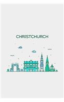 Christchurch Minimalist Travel Notebook [Lined] [6x9] [110 pages]