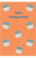 Meine Lieblingsrezepte: Zum Selberschreiben - Backbuch - Backrezepte - Zum Einschreiben - Blanko - Maße ca. DIN A5