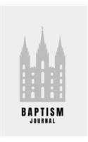 Baptism Journal