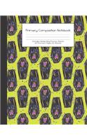 Primary Composition Notebook: Creepy Halloween Kids -Grades K-2 - Handwriting Practice Paper-Primary Ruled With Dotted Midline - 100 Pgs 50 Sheets - Premium - 8x10" -Practice Gui