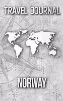 Travel Journal Norway: Travel Diary and Planner - Journal, Notebook, Book, Journey - Writing Logbook - 120 Pages 6x9 - Gift For Backpacker