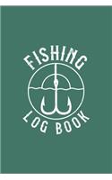 Fishing Log Book: Light Green Fishing Journal - Fisherman's Notebook - Record your Fishing Trips and Progress - 6x9 inches, 100 pages