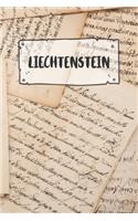 Liechtenstein: Ruled Travel Diary Notebook or Journey Journal - Lined Trip Pocketbook for Men and Women with Lines