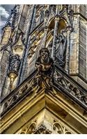 Gothic Gargoyle in Prague, Czech Republic Journal: Take Notes, Write Down Memories in this 150 Page Lined Journal