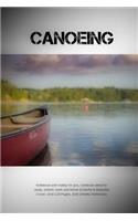 Canoeing: Notebook with hobby for you, notebook ideal for study, school, work and home (Colorful & Beautiful Cover, Grid 110 Pages, 6x9) (Hobby Notebook)