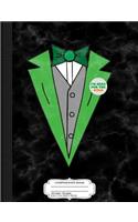 Irish Tuxedo Composition Notebook: College Ruled 93/4 X 71/2 100 Sheets 200 Pages for Writing