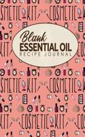 Blank Essential Oil Recipe Journal