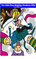 Five Little Elves Wrapping Christmas Gifts