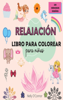 Relajación Libro para colorear para niñas,