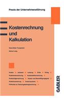 Kostenrechnung Und Kalkulation