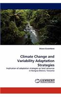 Climate Change and Variability Adaptation Strategies