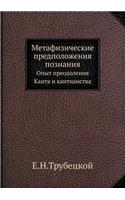 Метафизические предположения познания