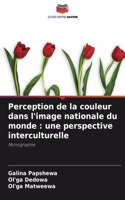 Perception de la couleur dans l'image nationale du monde