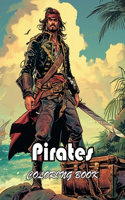 Pirates Coloring Book for Adults