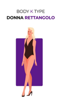 Body K Type Donna Rettangolo: (Body K Type)