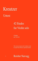 42 Etudes for Violin solo