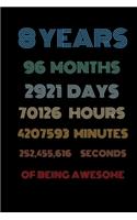 8 years of being awesome