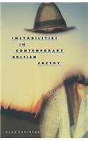 Instabilities in Contemporary British Poetry