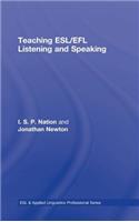 Teaching ESL/EFL Listening and Speaking