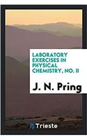 LABORATORY EXERCISES IN PHYSICAL CHEMIST