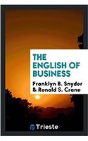 THE ENGLISH OF BUSINESS