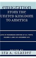 Emigration from the United Kingdom to America