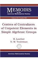 Centres of Centralizers of Unipotent Elements in Simple Algebraic Groups