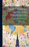 Short Texts in Faiths and Philosophies