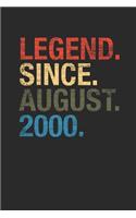 Legend Since August 2000