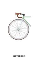 Notebook: Ruled Bicycle Notebook or Bike Journal - Lined Cycling Pocketbook for Men and Women with Lines