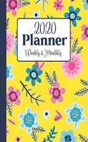2020 Weekly & Monthly Planner