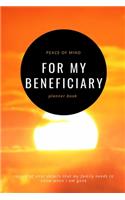 For My Beneficiary Planner Book