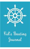 Kid's Boating Journal