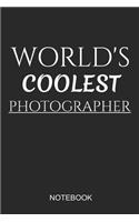 World's Coolest Photographer Notebook