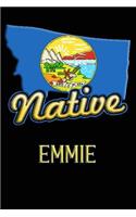 Montana Native Emmie: College Ruled Composition Book