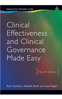 Clinical Effectiveness and Clinical Governance Made Easy