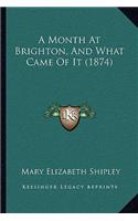 Month At Brighton, And What Came Of It (1874)