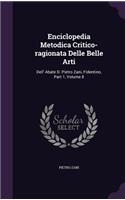 Enciclopedia Metodica Critico-ragionata Delle Belle Arti