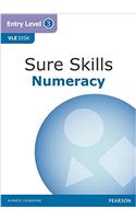 Sure Skills VLE Pack Numeracy Entry Level 3