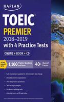 Toeic Premier 2018-2019 with 4 Practice Tests: Online + Book + CD
