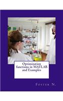Optimization Functions in MATLAB and Examples