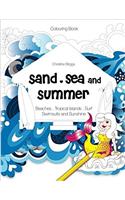 Sand, Sea and Summer Coloring Book for Adults