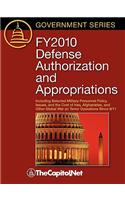 FY2010 Defense Authorization and Appropriations